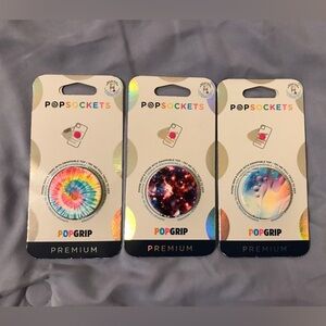 PopSockets Adhesive PopGrip (Lot Of 3)